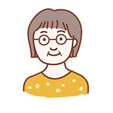 60代女性カレンダーの仕上がりに満足